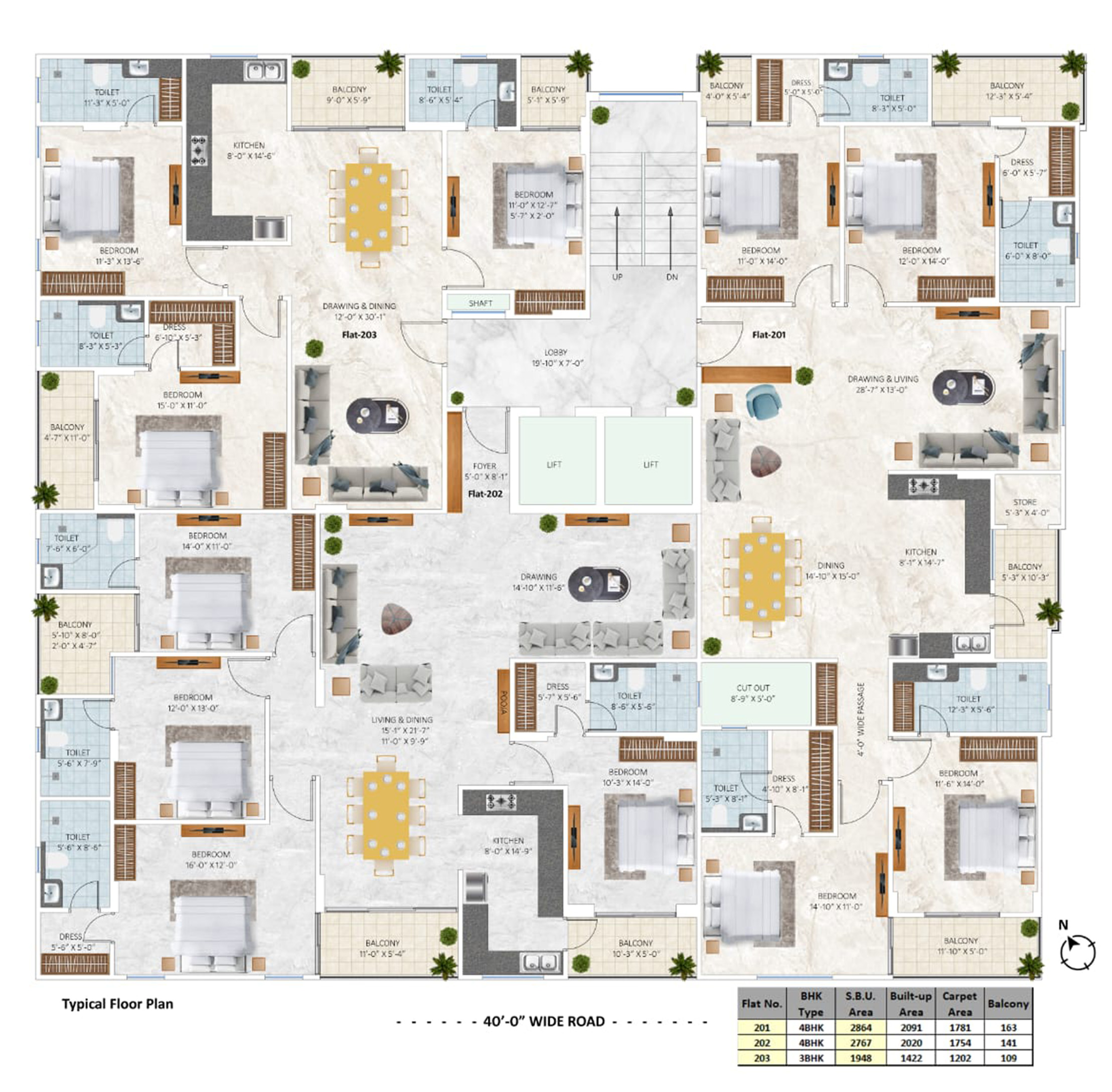 4 BHK